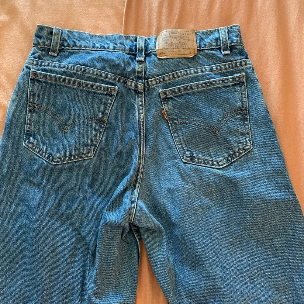 Levi’s orange tab jeans